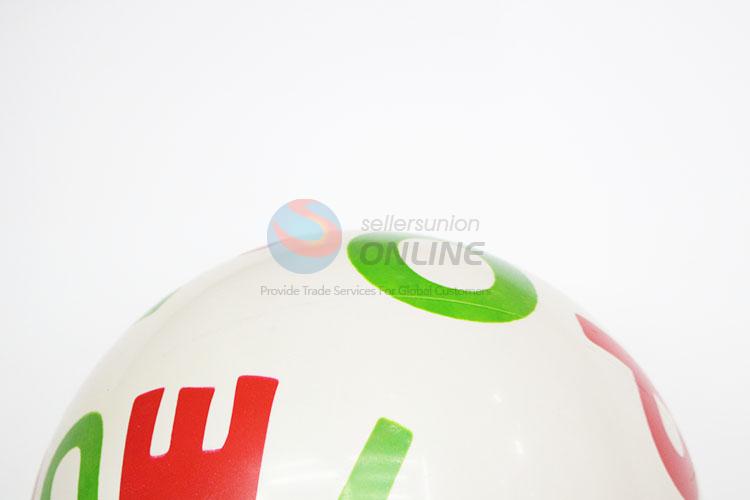 Cheap Price Letter Pattern PVC Inflatable Ball