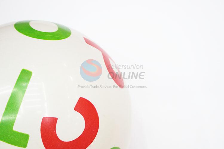 Cheap Price Letter Pattern PVC Inflatable Ball