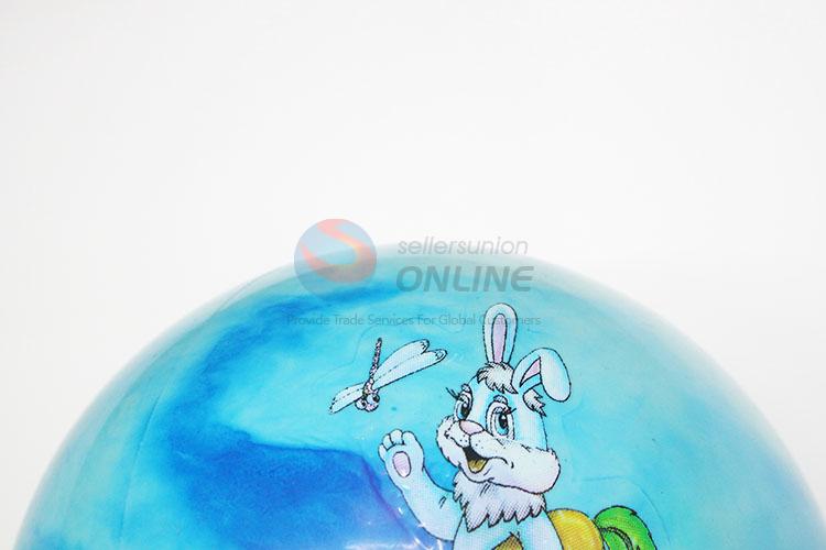 Rabbit Pattern PVC Inflatable Ball Toy Water Polo for Kids