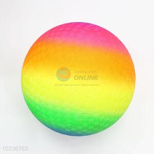 High Quality Rainbow Color PVC Inflatable Beach Volley Ball