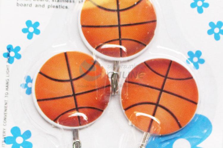 Cute Design Basketball Shape Sticky Hook