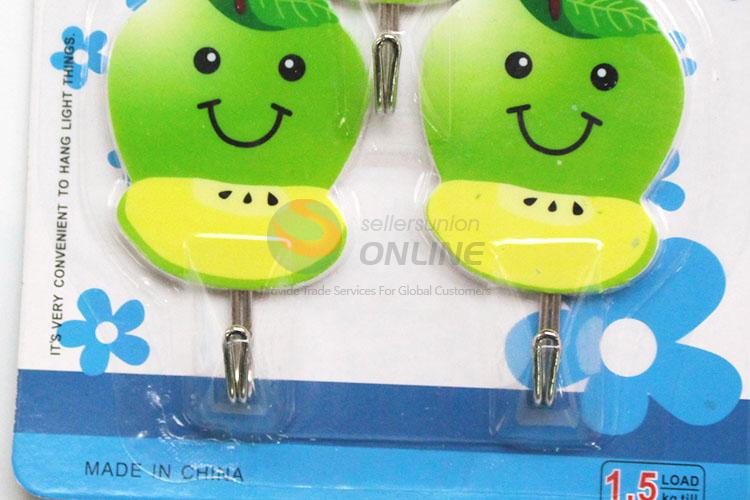 New Design Fruit Pattern Household Sticky Hooks