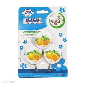 New Product Orange Pattern Cartoon Plastic Hook