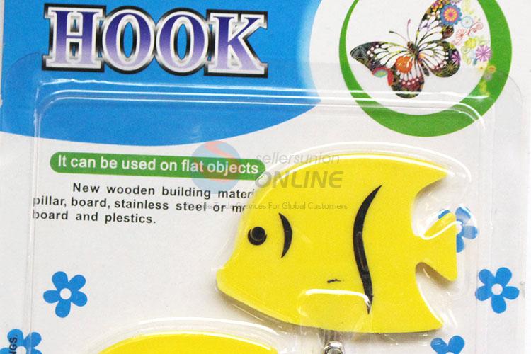 Good Quality Fish Shape Colorful Adhesive Hook