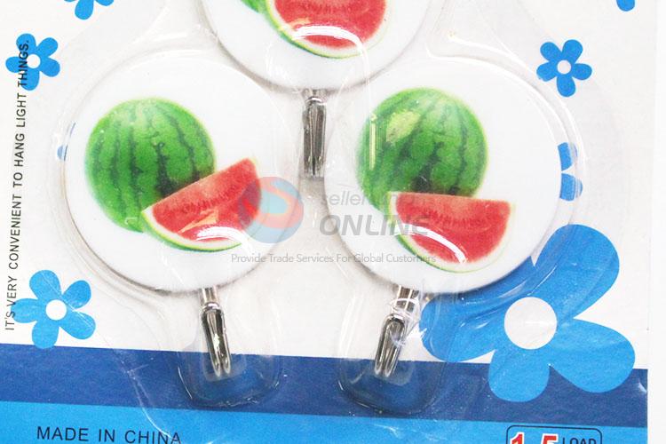 Newest Watermelon Pattern Plastic Hooks