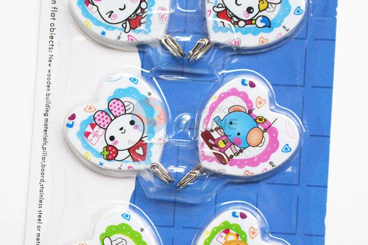 Good Quality Practical Cartoon Plastic Sticky Hook