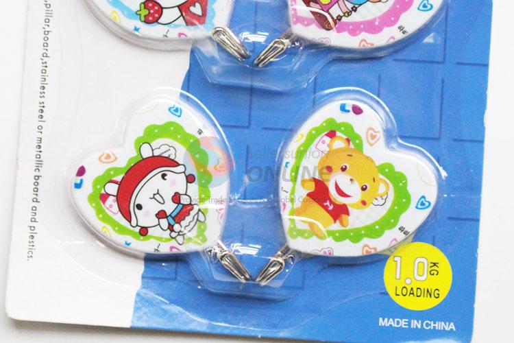 Good Quality Practical Cartoon Plastic Sticky Hook