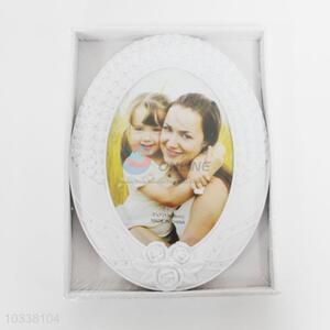 Classical European Style Ellipse White Photo Frame Wedding Photo Frame