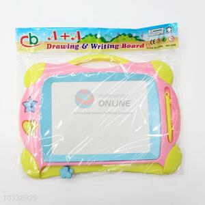 Kids learning board plastic drawing board with stamp