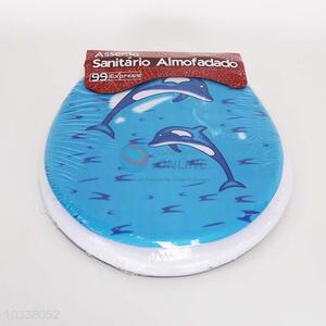 Wholesale high quality dolphin printed pvc <em>toilet</em> <em>seat</em>