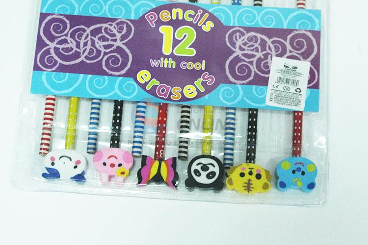 Cute best new style popular 12pcs pencils