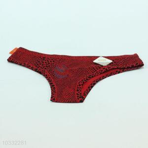 Factory Price Red Cotton Underpants Brief for Women