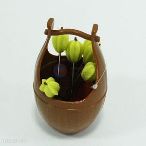 Carambola Shaped Cute Fruit Toothpicks