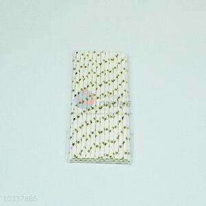 Fashion new arrival 25pcs paper straw