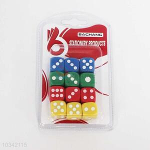 12pcs Colorful Dices Set