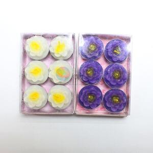 Superfine 6PCS lotus candles