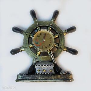 Nice classic cheap rudder modelling craft clock