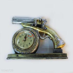 Popular gun modelling craft clock