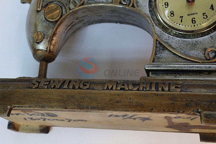 Factory price sewing machine craft clock