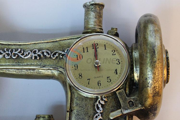 Durable sewing machine craft clock