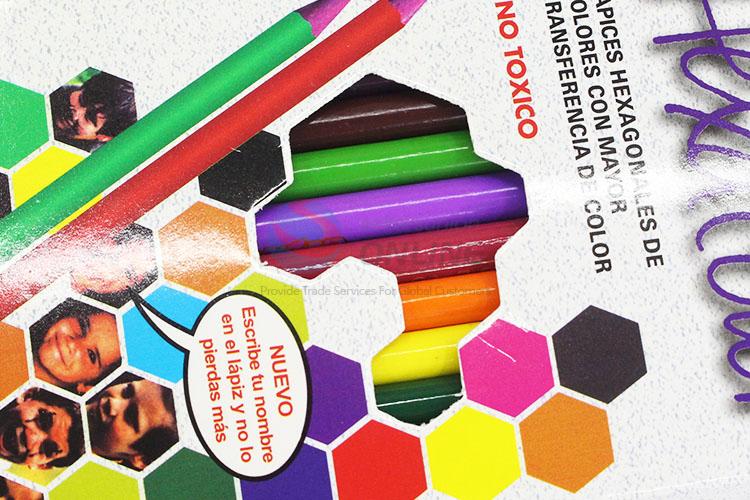 Wholesale 12pcs Nox-Toxic Colored Pencils for Sale