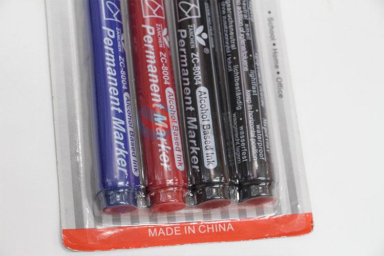 Suitable price permanent marker with three color