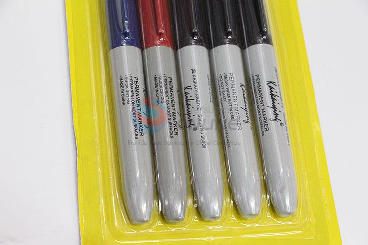 Reasonable price permanent marker with three color