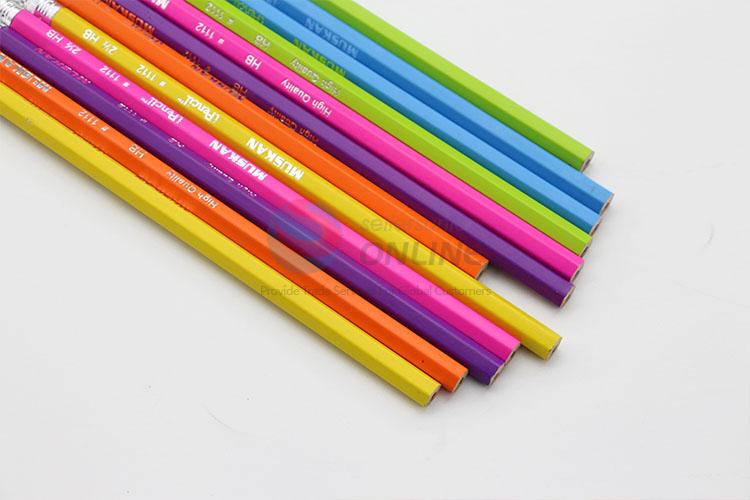 Top Sale 12pcs HB Wood Pencil for Kids