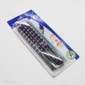 Wholesale Cheap 10pcs HB Wood Pencil and 2pc Colorful Pencil