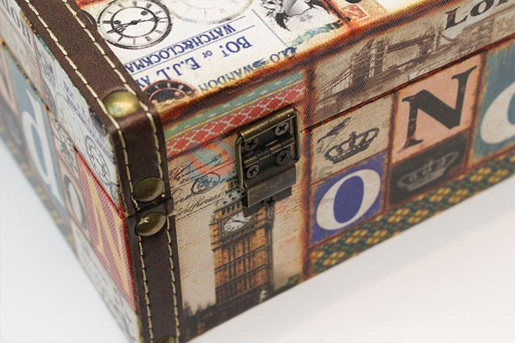 Colorful fancy handicraft suitcases_2 pcs