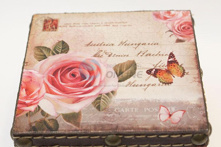 Customized peony pattern handicraft boxes_3 pcs