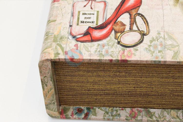 Good quality vintage book storage box_3 pcs