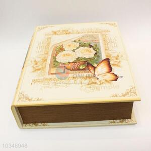 Super quality vintage book storage box_3 pcs