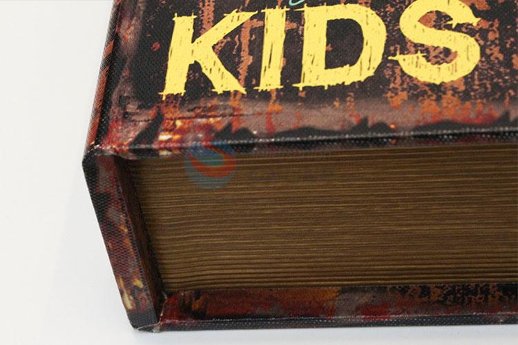 Unique design vintage book storage box_3 pcs