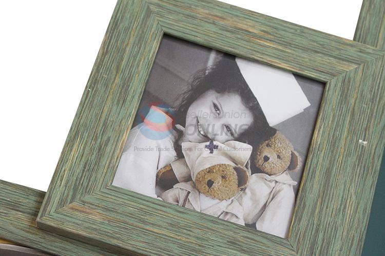 Cheap wholesale ps material combination photo frame with message board