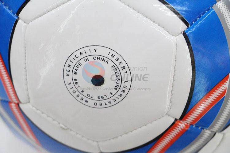 Promotional Gift Professional Soccer Sport Football PVC Material Size 5