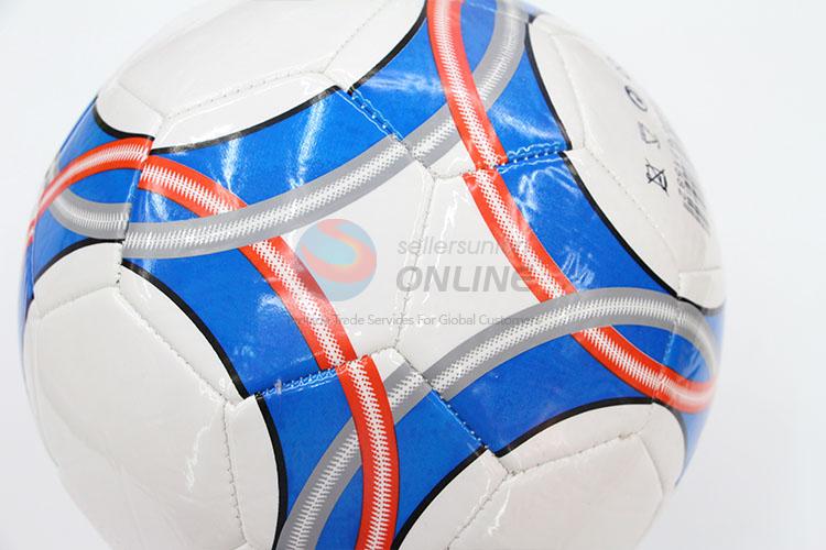 Promotional Gift Professional Soccer Sport Football PVC Material Size 5