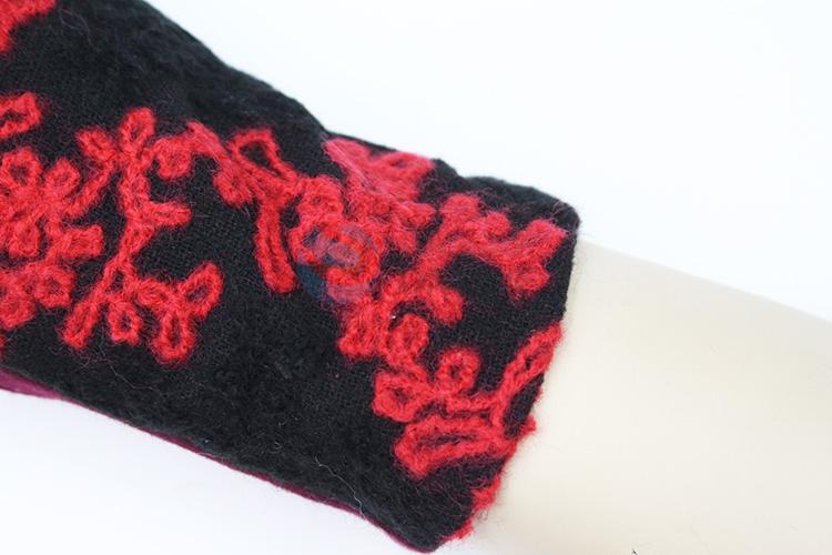 Customized cheap newest women winter warm gloves