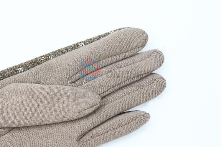 Nice design women winter warm gloves for promotions