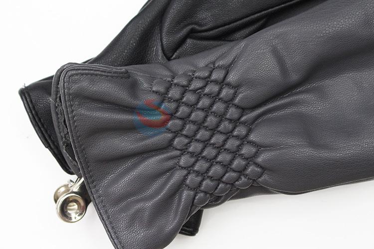 Factory promotional good quality women winter warm gloves