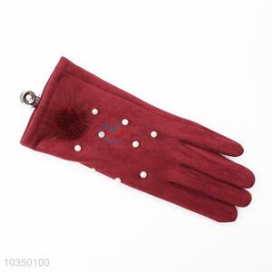 China manufacturer top quality women winter warm gloves