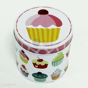 Cartoon Printing Iron Box Storage Jar/Can