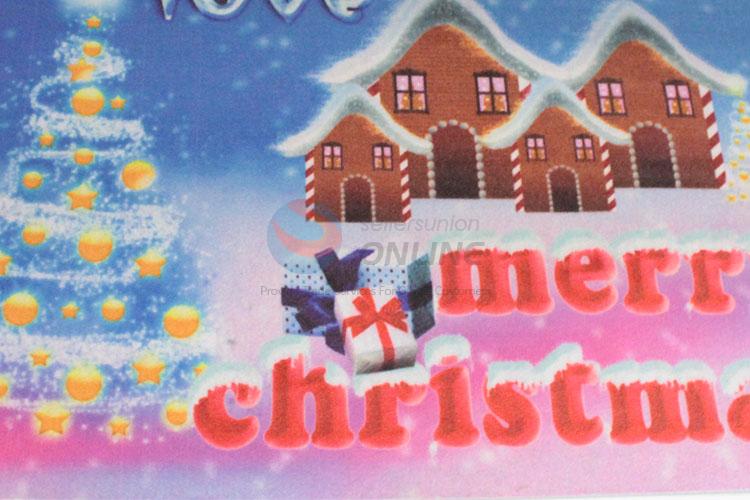 Merry Christmas Printed Bath Mat For Sale