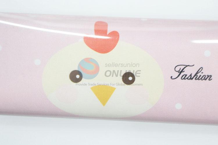 Latest Style Lovely Printed Pu Leather Pen Bag