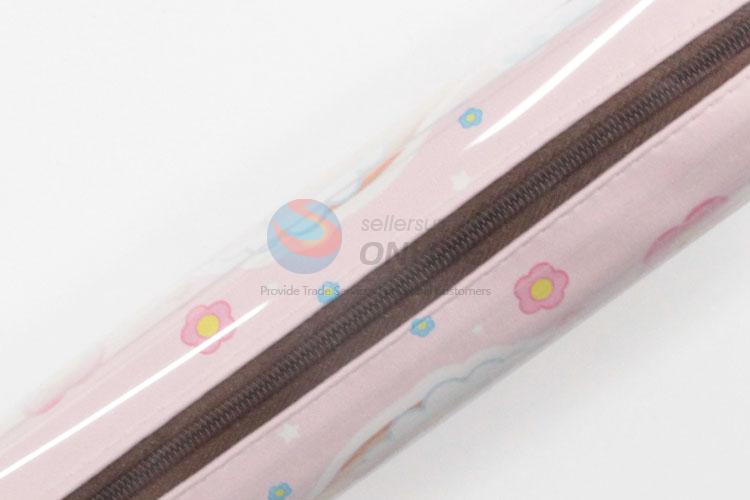 OEM Custom Printed Pu Pencil Bag With Good Quality