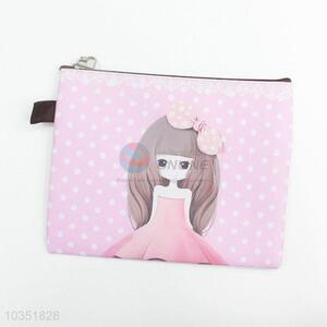 Custom Design Girl Printed Pencil Bag