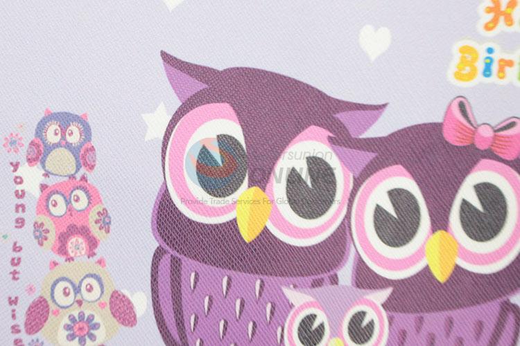 Factory Price China Supply Owl Printed Pen Bag