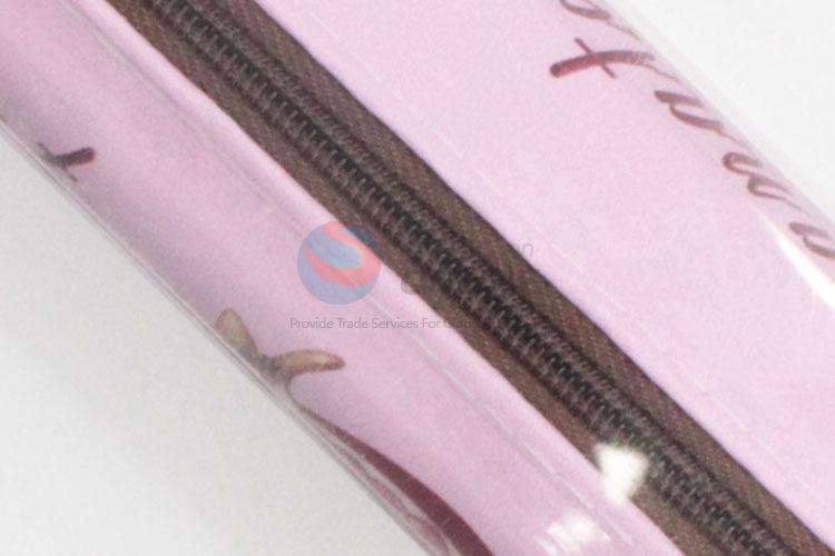 Big Promotional High Quality Fruit Printed Pu Leather Pen Bag