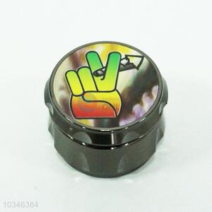 New arrival cheap kirsite cigarette grinder,5.3*5.3*4cm