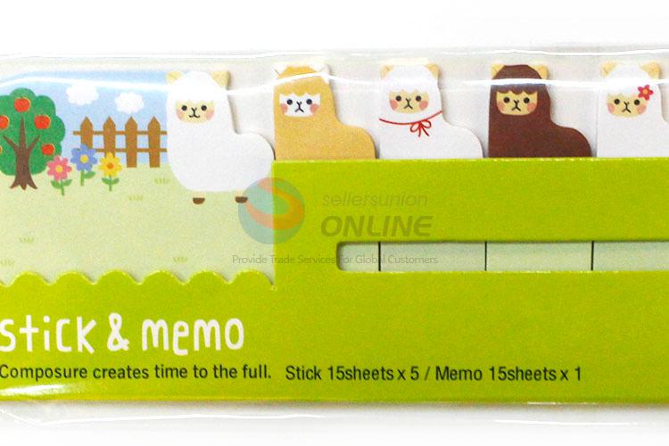 New Design Sticky Note Cute Colorful Sticky Label